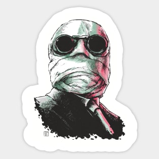 Invisible Man Sticker